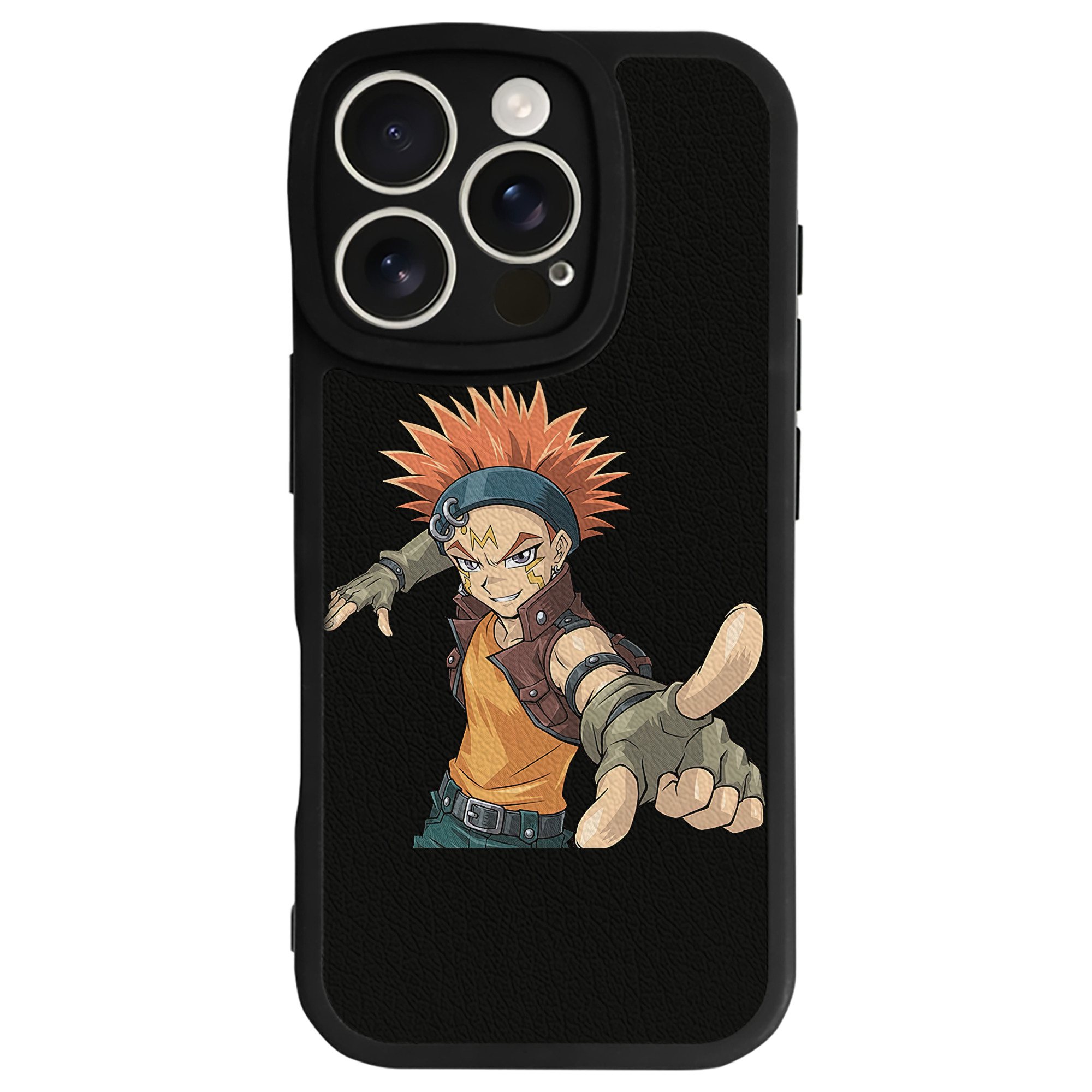 遊☆戯☆王 Yu-Gi-Oh! 【iPhone 16シリーズ対応】シリコンスマホケース（レザー調） 材質：シリコン